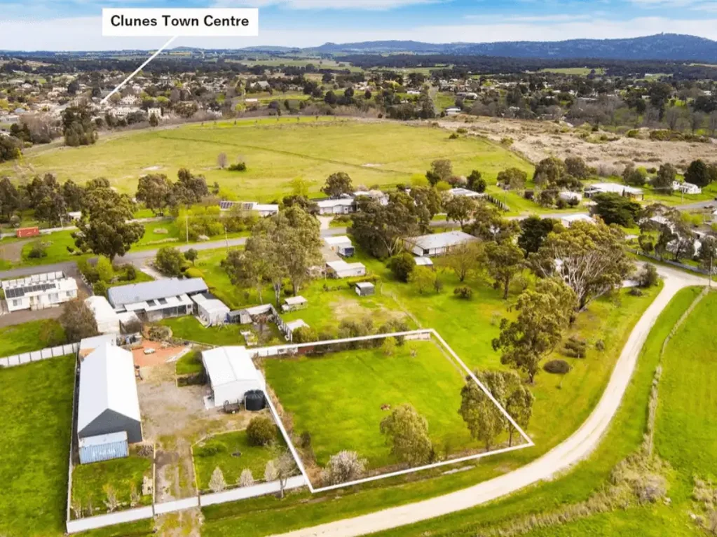 Clunes  For sale vacant land