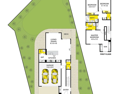 2/11 Byambee Court, Grovedale, Geelong, 3 રૂમ, 2 બાથરૂમ, Townhouse