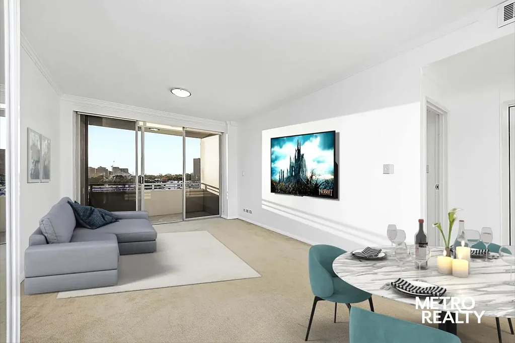 Sun-Filled Apartment with CBD Views in the Tiara Building