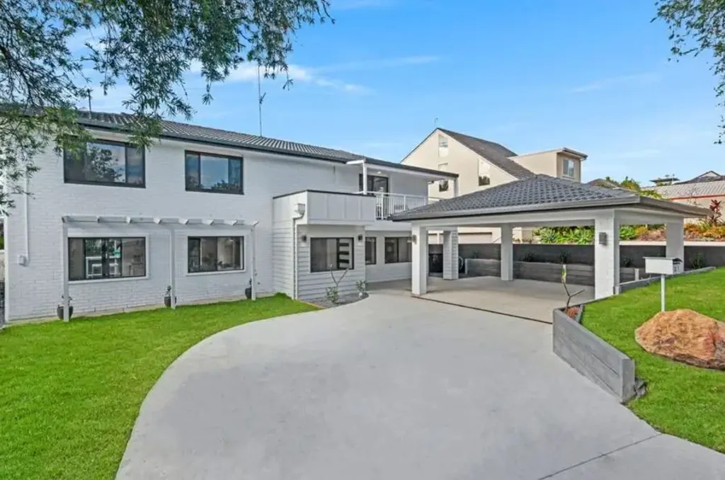 Ashmore-Hampton inspired home with pool
