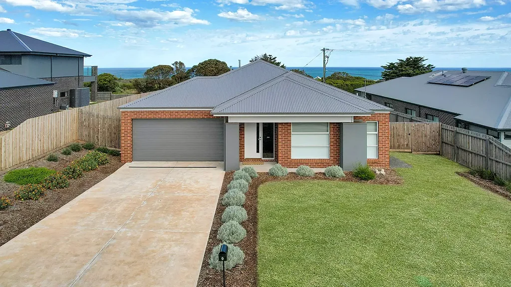 Warrnambool 4Zimmer Hopkins Heights Estate with a Sea View
