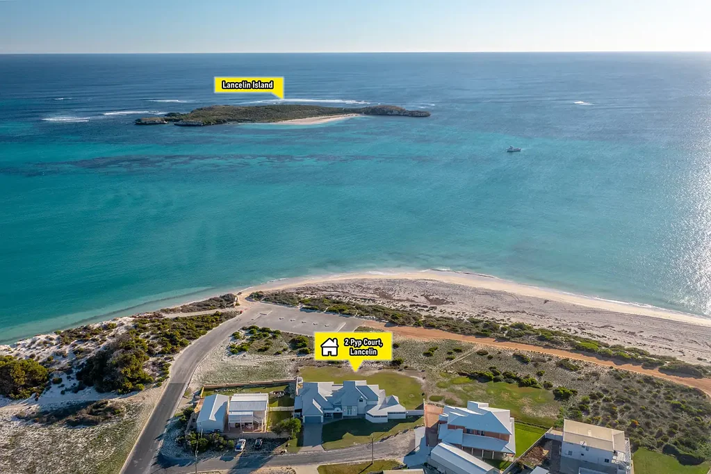 Lancelin 4房  A RARE OCEANFRONT MASTERPIECE ON LANCELIN ISLAND'S DOORSTEP