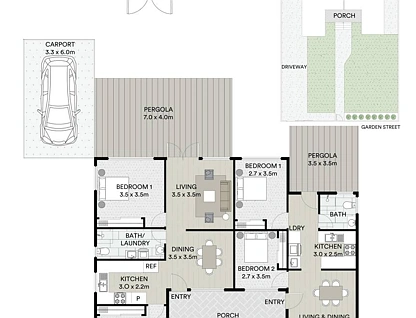1 & 2/17 Garden Street, Blacktown, Western Suburbs, 4 Kuwarto, 2 Banyo, House