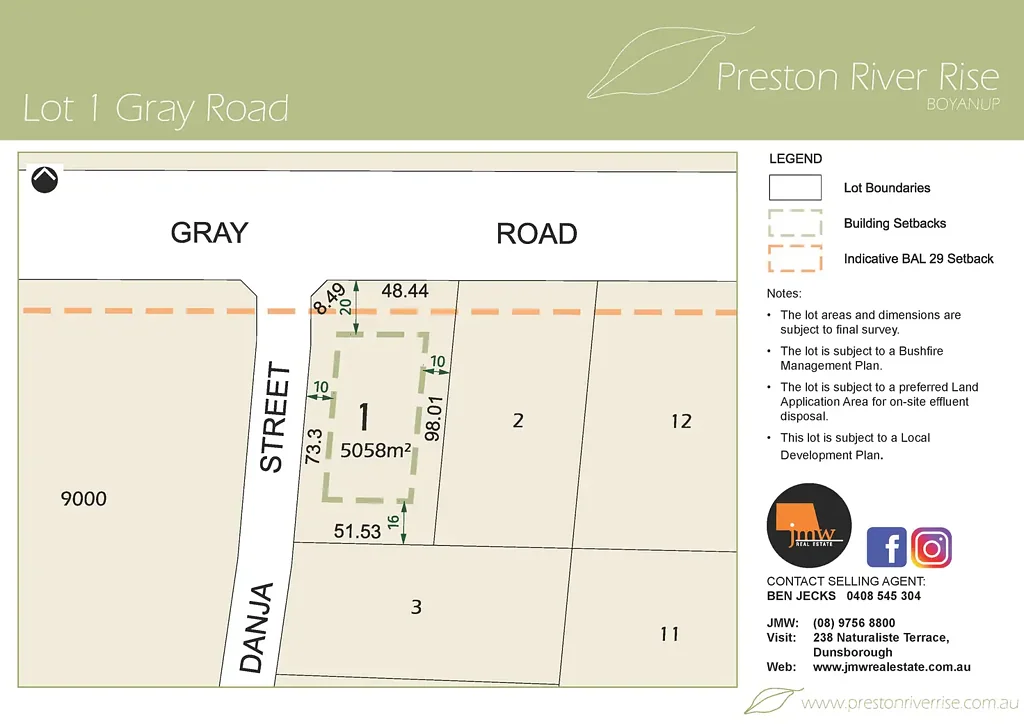 Boyanup ALL LOTS UNDER OFFER