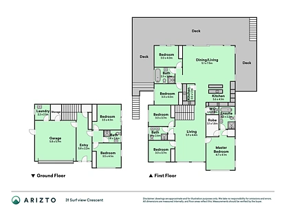 31 Surf View Crescent, Red Beach, Rodney, 7 침실, 4 욕실, House