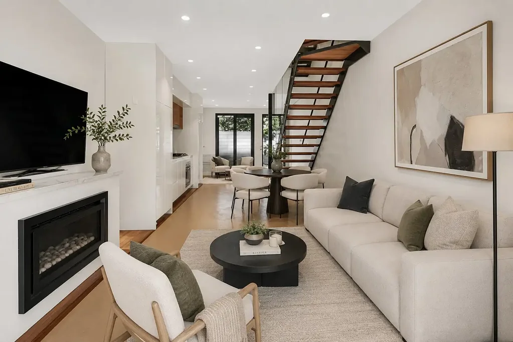 Tri-level terrace with a Village lifestyle