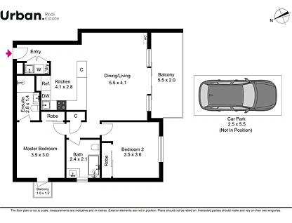 31/16 Oxford Street, Blacktown, Western Suburbs, 2 chambres, 2 salles de bain, Apartment