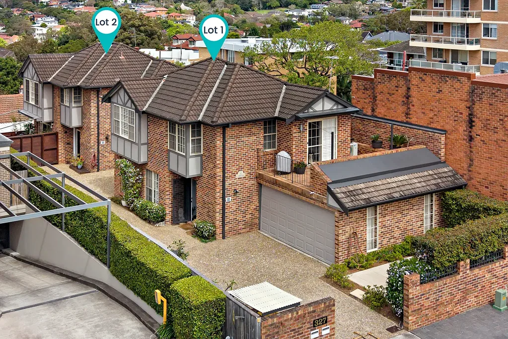 Balgowlah 3Kwarto Buy one or buy both - Rare dual townhome opportunity (3 bedrooms each) in the heart of Balgowlah.