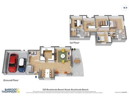 153 Bucklands Beach Road, Bucklands Beach, Manukau City, Auckland, 4房, 2浴, 独立屋