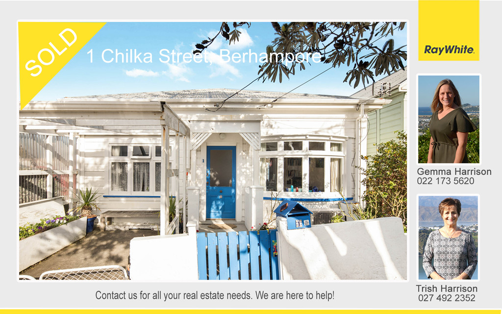 1 Chilka Street, Berhampore, Wellington, 2 chambres, 1 salles de bain