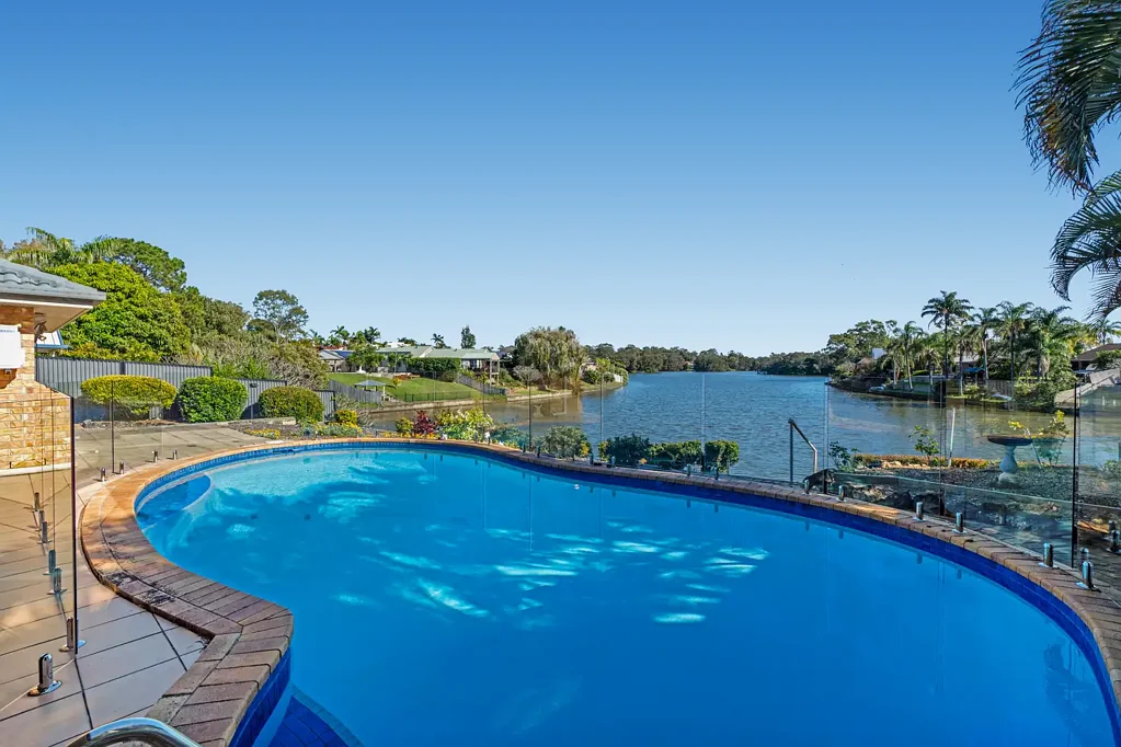 Robina 4 Bedroom Coveted North-Facing Wide Water Opportunity with Endless Potential.