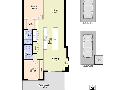 101/122 Parry Street, Newcastle West, Newcastle, 2 રૂમ, 2 બાથરૂમ, Apartment