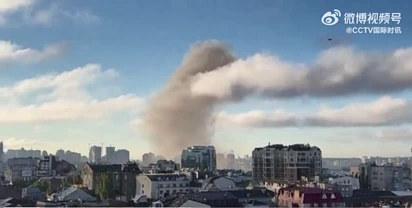 突发！基辅正遭遇巨大爆炸，“乌克兰多座城市遭俄军导弹袭击”