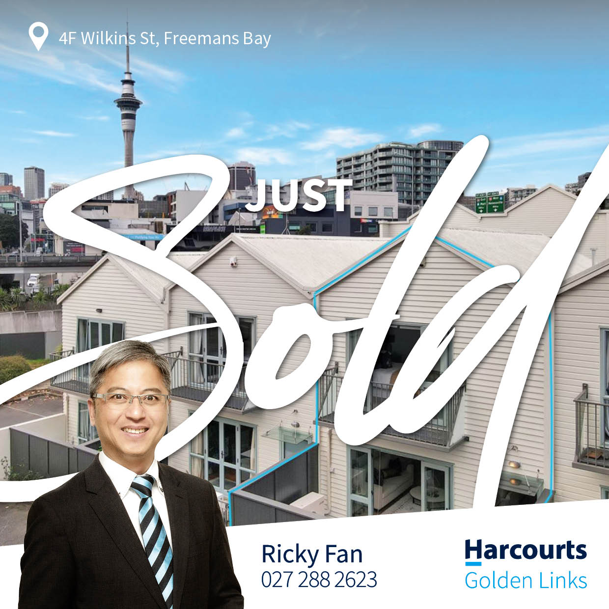 4f Wilkins Street, Freemans Bay, Auckland, 2 ห้องนอน, 1 ห้องน้ำ, House