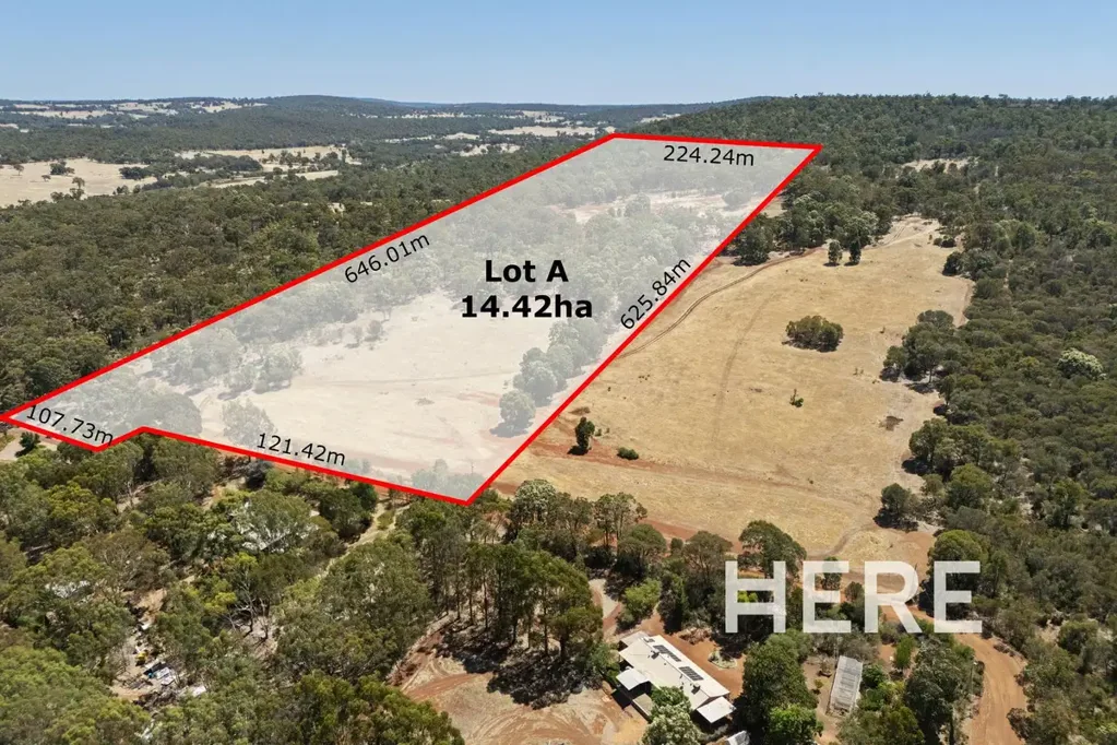 Bakers Hill  Your blank canvas in the hills