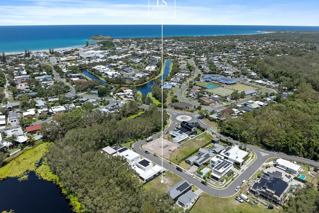 Bogangar  North Facing Elevated Waterfront Block