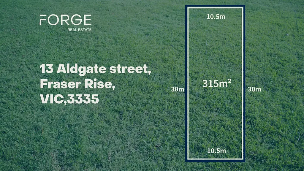 13 Aldgate Street, Fraser Rise, VIC 3336