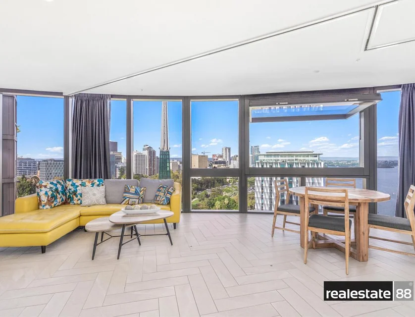 1813/11 Barrack Square, Perth, WA 6000, 3 phòng ngủ, 3 phòng tắm, Apartment