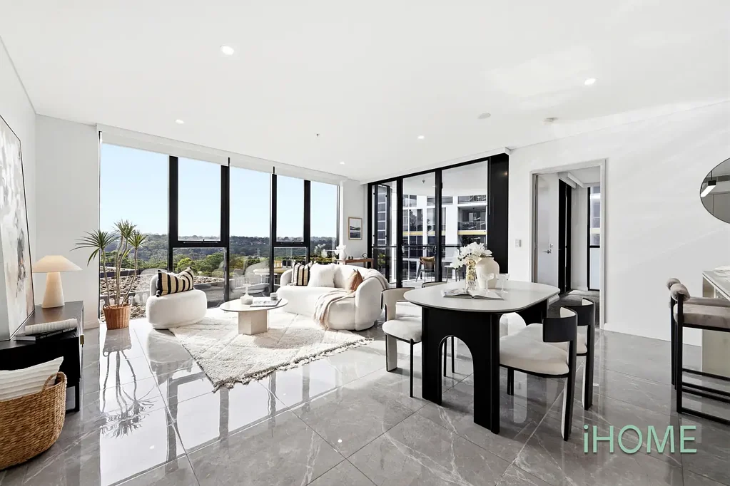 Macquarie Park 3침실 The Pinnacle of Luxury: North-East Corner with Panoramic National Park Views