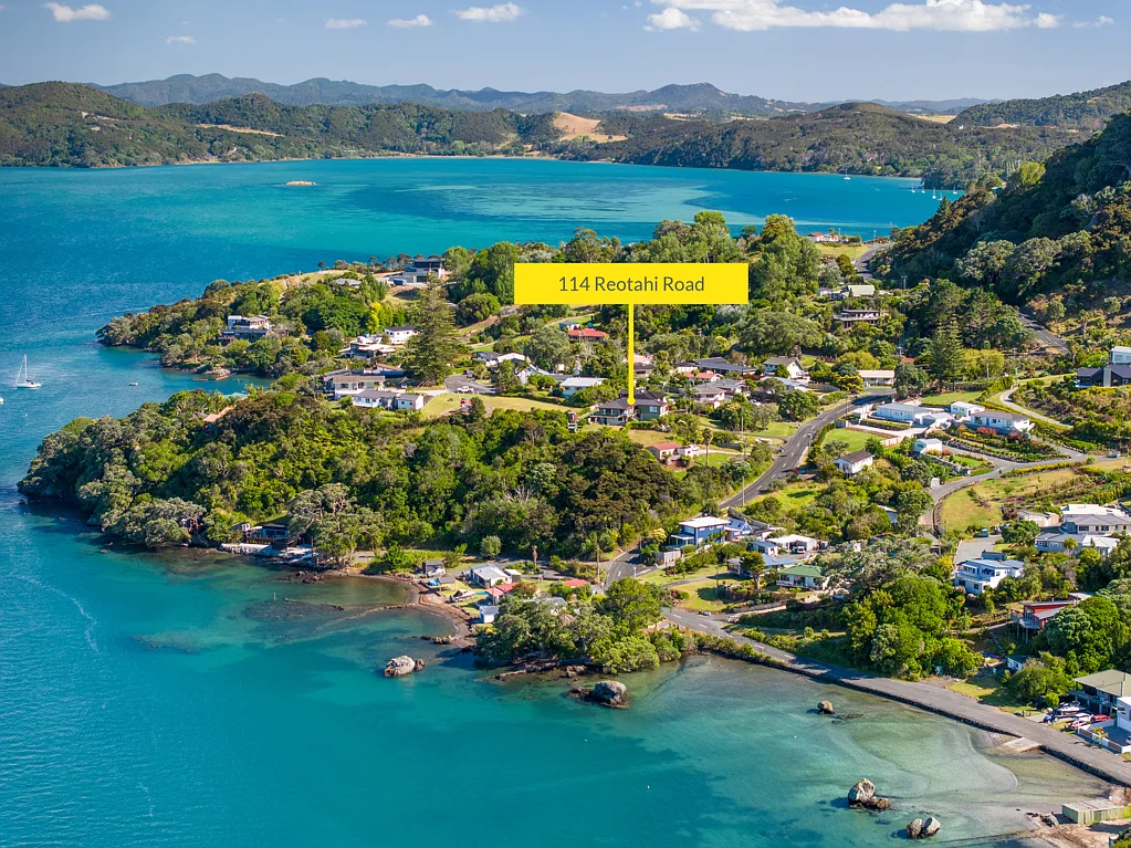 Whangarei Heads 4房  Remarkable Reotahi