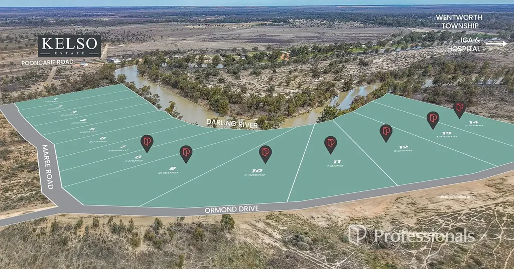 Wentworth Lots 8-14 Kelso Estate - Your Riverfront Dream Starts Here