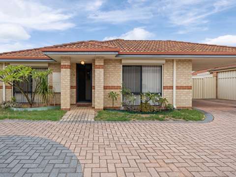 Gosnells 3 Bedroom A VILLA THAT FEELS LIKE A HOUSE!!