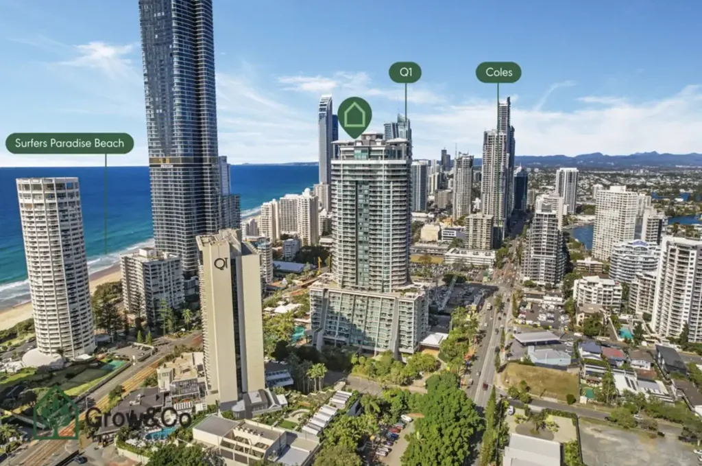 Surfers Paradise 1房  Entry Level Large One Bed Apartment, Oversized Balcony Calling First Home Buyers & Investors - Must Be Sold!