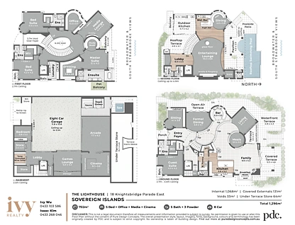 18 Knightsbridge Parade East, Paradise Point, Gold Coast, 5 rūma, 6 rūma horoi, House