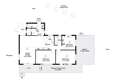 Plano ng Bahay - 4 Streeter Avenue, Broome, WA 6725