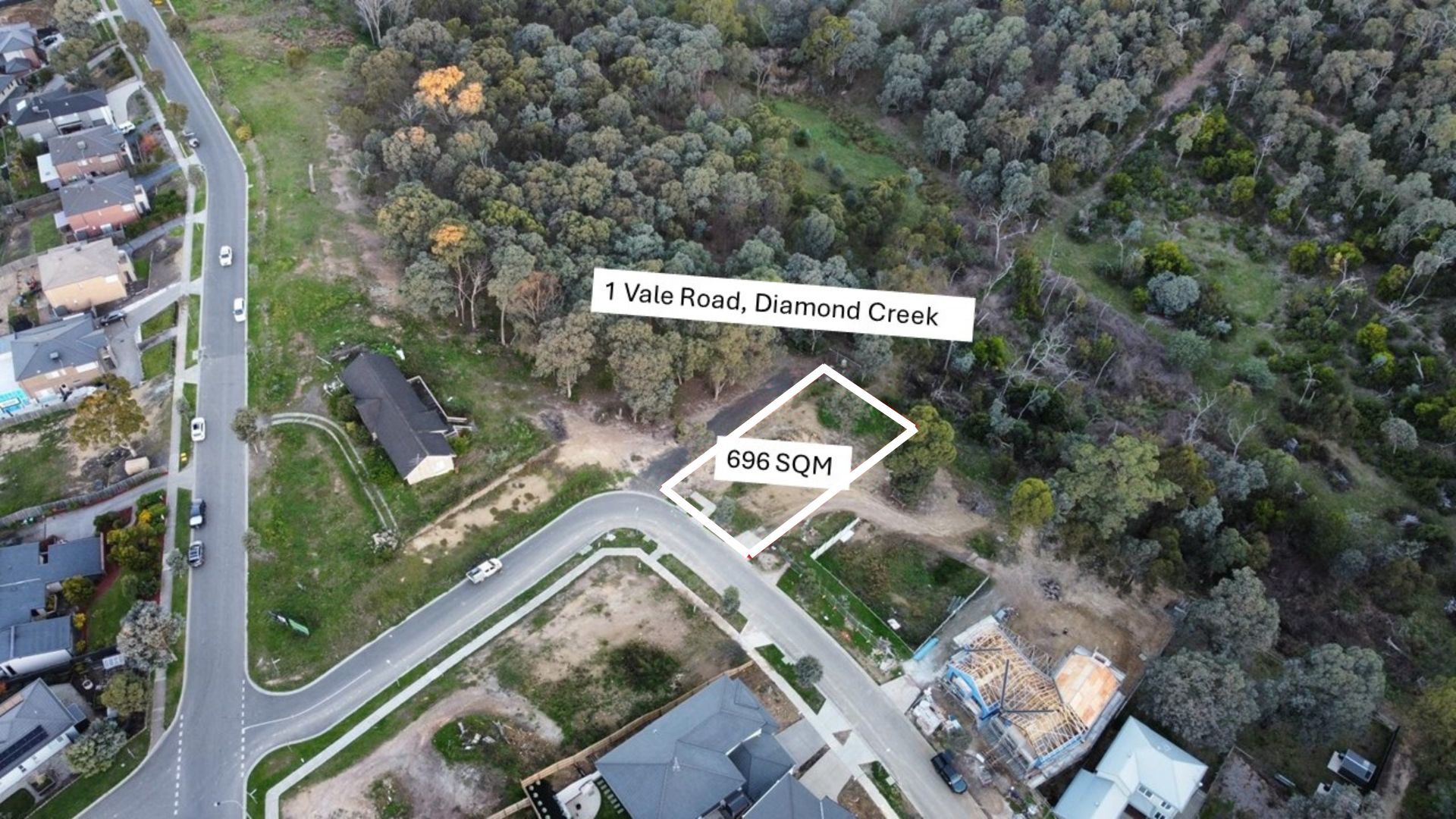 1 VALE RD, DIAMOND CREEK VIC 3089, 0房, 0浴, Section