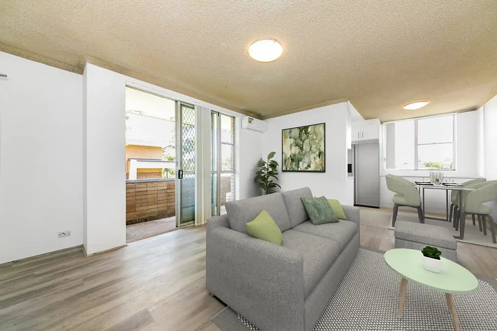 Centrally Located Two Bedroom Unit with Air Conditioning!