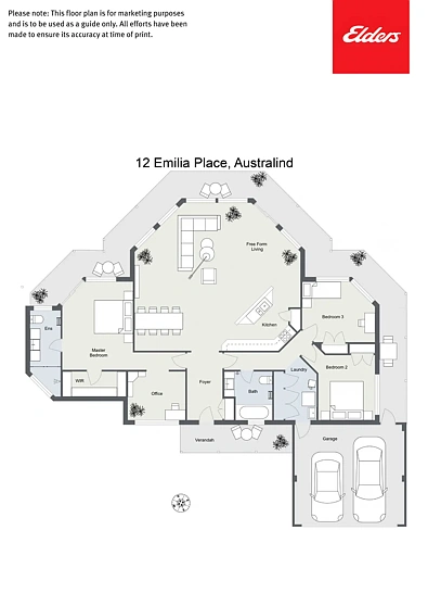 12 Emelia Place, Australind, WA 6233, 3房, 2浴, House