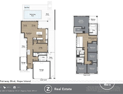 7685 Fairway Boulevard, Hope Island, Gold Coast, 5 غرف, 4 حمامات, House
