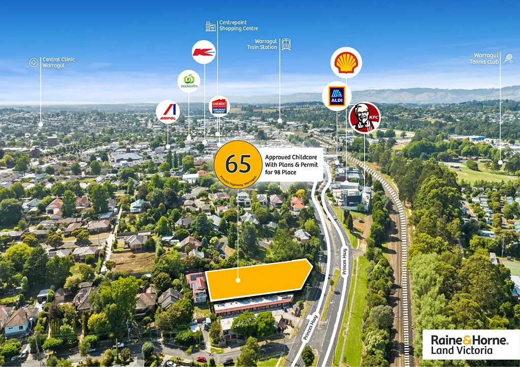 Warragul Permit Approved Childcare Development Opportunity - 65 Princes Highway, Warragul