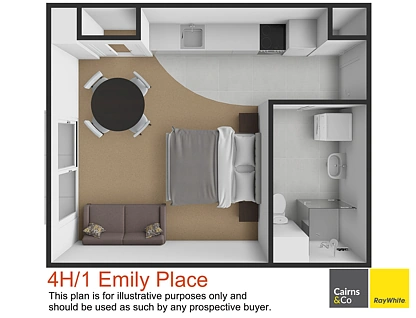 4H/1 Emily Place, Auckland Central, Auckland City, 1 ਕਮਰੇ, 1 ਬਾਥਰੂਮ, Apartment