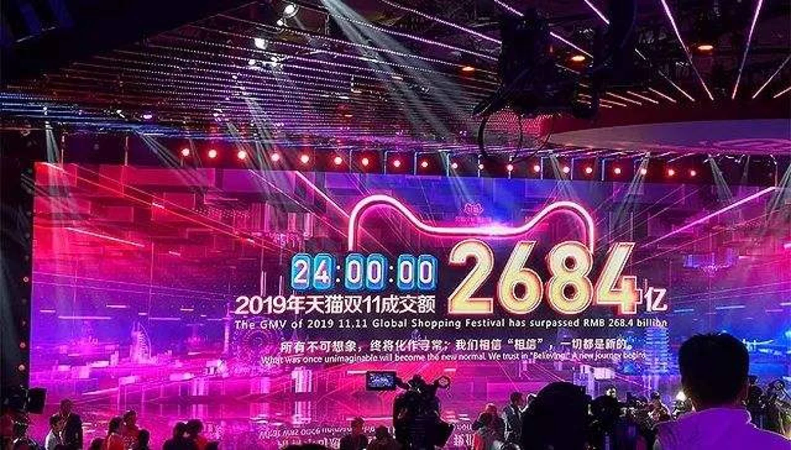 2684亿！2019年天猫双11落幕
