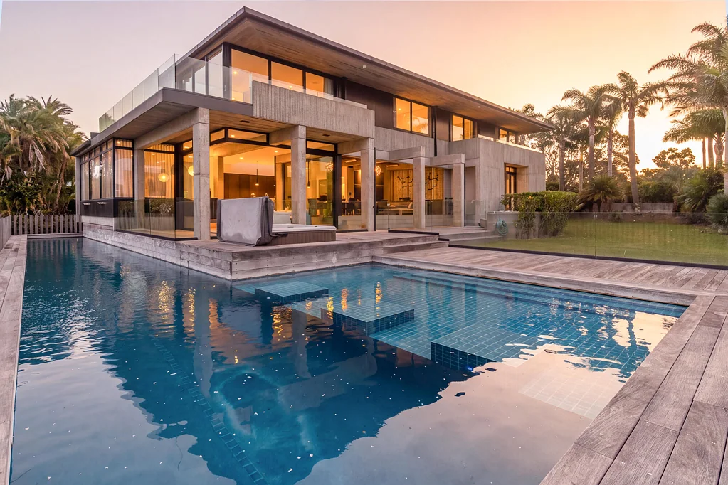 Orakei 5Habitaciones A private resort above the harbour
