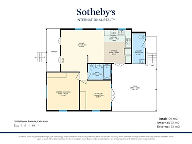 18 Bellevue Parade, Labrador, QLD 4215, 2房, 1浴, House