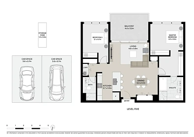 35/38 Solent Circuit, Norwest, NSW 2153, 2房, 2浴, Apartment