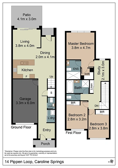 14 Pippen Loop, Deanside, VIC 3336, 3 rūma, 2 rūma horoi, House
