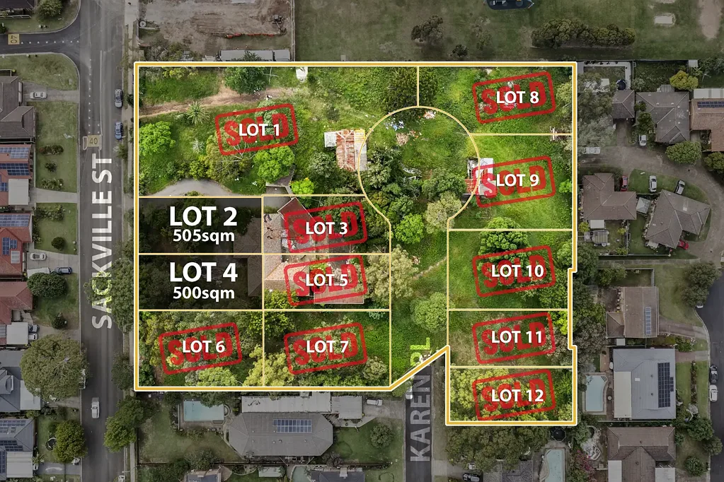Ingleburn Exceptional Opportunity: 2 Individual Lots in Prime Ingleburn Location