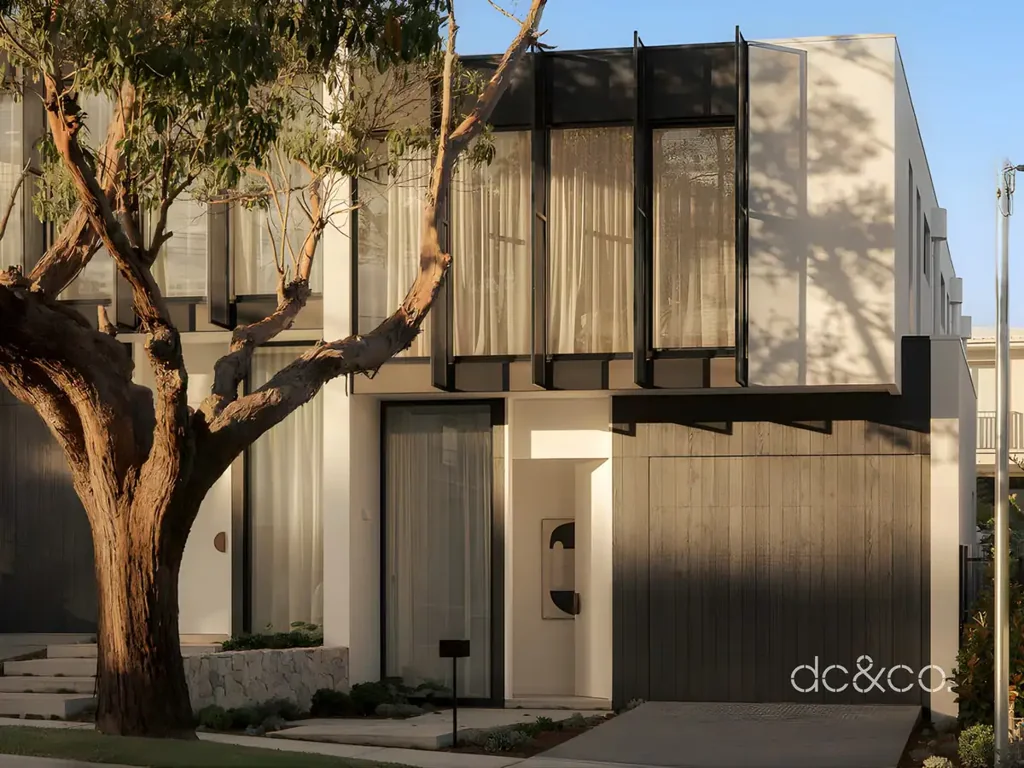 Parkside sanctuary of architectural distinction in Russell Lea