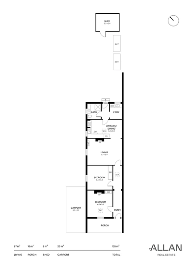 फ्लोर प्लान - 35 Second Street, Brompton, SA 5007
