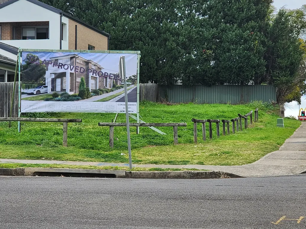 Campbelltown 529.5m2 DA approved property in the centre of Campbelltown