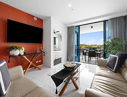 41005/5 Harbourside Court, Biggera Waters, Gold Coast, 2 રૂમ, 2 બાથરૂમ, Apartment