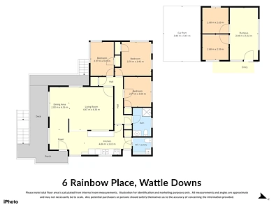 6 Rainbow Place, Wattle Downs, Manukau City, 3 침실, 1 욕실, House