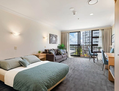 6E/100 Greys Avenue, Auckland Central, Auckland City, 1 Kuwarto, 1 Banyo, Apartment