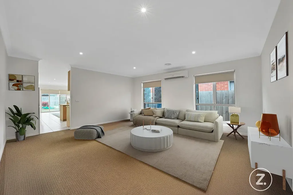 Truganina 3ห้องนอน Contemporary 3‑Bedroom Family Haven with Dual Living & Walk‑In Master Near Leakes & Sayers