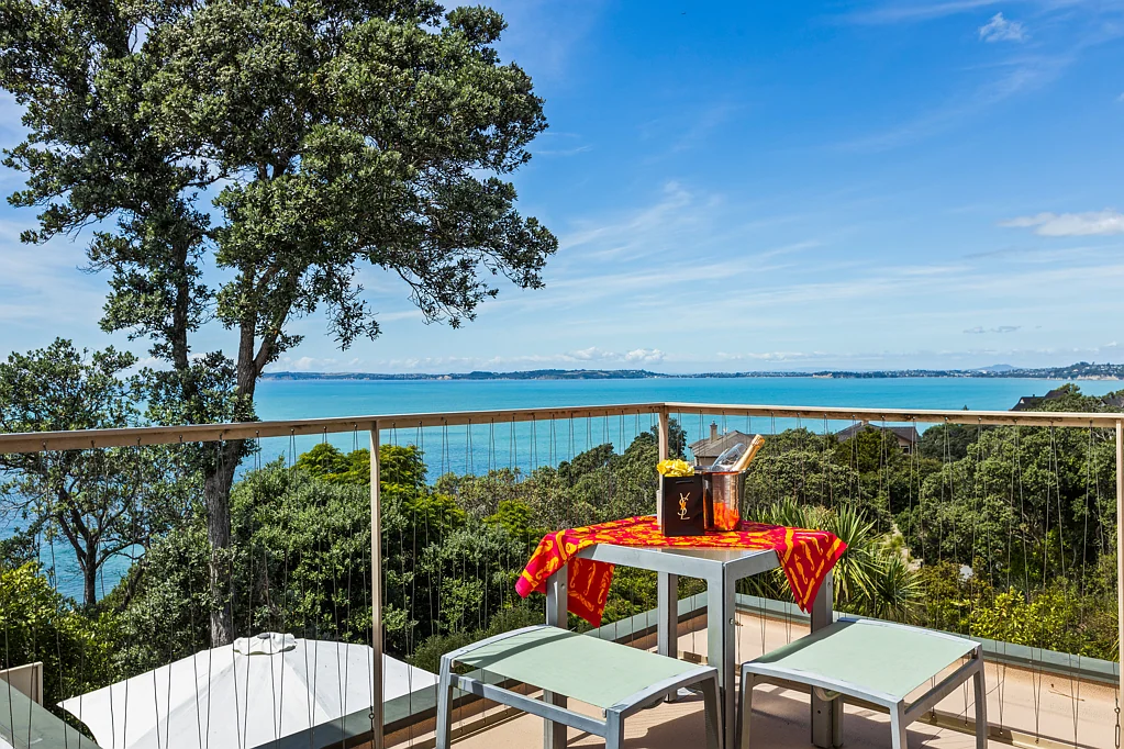 Orewa 3침실 Seaviews with Style