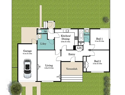 18 Oswald Street, Dandenong, VIC 3175, 2 habitaciones, 1 baños, House